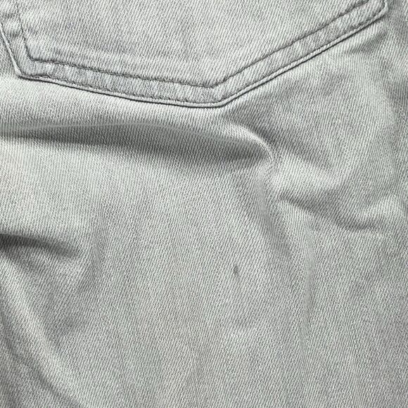 Ralph‎ Lauren 400 Jeans Women Size 32x26 Gray Skinny Mid Rise Made in Italy - Picture 5 of 9
